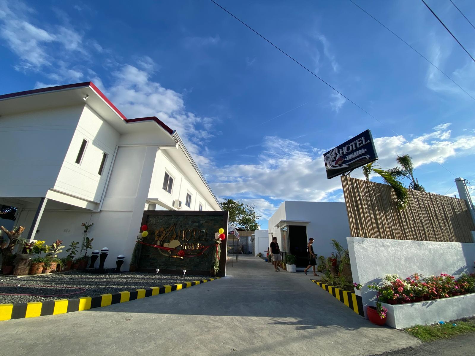 Hotel Tugatog front exterior entrance during daytime